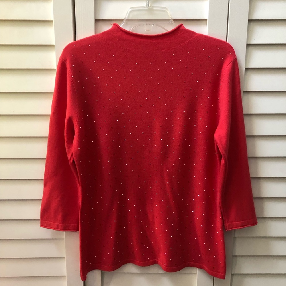 Vila Milano•M•Red Studded Sweater